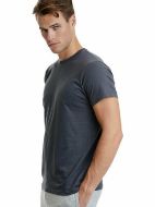 Εικόνα της Ανθρακί ανδρική φαρδιά φανέλα τύπου T-Shirt.