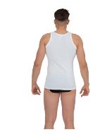 Εικόνα της Nina Club 52 Ανδρική Φανέλα Αμάνικη σε Λευκό Χρώμα