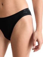 Εικόνα της Sloggi Βαμβακερά Γυναικεία Slip Mini 3Pack Μαύρο 10222320-0004