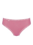 Εικόνα της Sloggi 24/7 Weekend Tai Γυναικεία Slip 3Pack με Δαντέλα Ροζ 10197990-V002