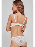 Εικόνα της Gisela Λευκό Slip Με Δαντέλα.