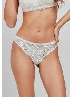 Εικόνα της Gisela Λευκό Slip Με Δαντέλα.