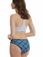 Εικόνα της Walk Tai Bamboo Γυναικεία Slip 2Pack Μπλε W2012-56