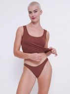 Εικόνα της 2Pack Sloggi Go Mini Εκάι/Καφέ Γυναικεία Slip.