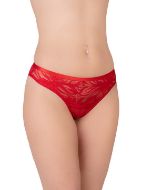 Εικόνα της Elite Γυναικείο Brazil με Δαντέλα Κόκκινο 2820-1