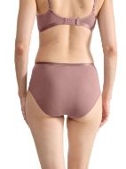 Εικόνα της Sloggi Βαμβακερά Γυναικεία Slip Midi 3Pack Κακάο 10222325-1141