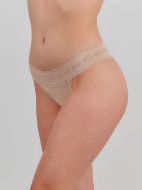 Εικόνα της Apple Boxer 0221306 Γυναικείο Brazil με Δαντέλα Μπεζ