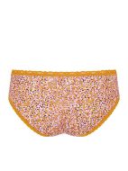 Εικόνα της Sloggi 24/7 Weekend Hipster Βαμβακερά Γυναικεία Slip 3Pack με Δαντέλα Pink/Yellow/Bordeaux 10198004-V002