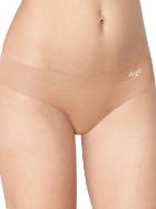 Εικόνα της Microfibre Sloggi Zero Hipster Γυναικεία String 2Pack χωρίς Ραφές Μπεζ 10184928-00SH