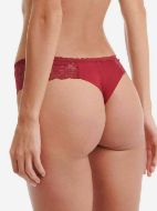 Εικόνα της Walk String κόκκινο με δαντέλα.