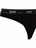 Εικόνα της BodyTalk  Bamboo Thong String Μαύρο.