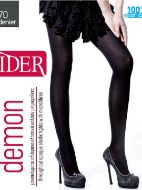Εικόνα της IDER Demon Γυναικείο Καλσόν 70 Den Μαύρο 1603-001