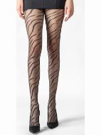 Εικόνα της IDER Οpaque Γυναικείο Καλσόν 20 Den Μαύρο με Print 7012412