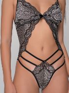 Εικόνα της Milena by Paris Sexy Κορμάκι Ασημί 002505