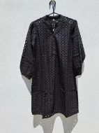 Εικόνα της Ble Resort Collection Βαμβακερή Μαύρη Πουκαμίσα.