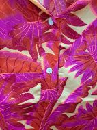 Εικόνα της Ble Resort Collection Φούξια Φλοράλ Μακριά Πουκαμίσα.