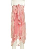 Εικόνα της Ble Resort Collection Γυναικείο Φουλάρι Ροζ 5-43-304-0235