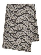 Εικόνα της Ble Φουλάρι Εμπριμέ Μαύρο/ Μπεζ Με Χρυσές Λεπτομέρειες 180Χ60.