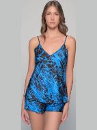 Εικόνα της Milena by Paris Sexy Ρόμπα Μπλε 004193