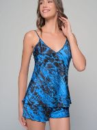 Εικόνα της Milena by Paris Sexy Ρόμπα Μπλε 004193