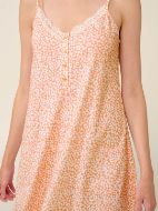 Εικόνα της Vamp Καλοκαιρινό Βαμβακερό Γυναικείο Νυχτικό Salmon 22226