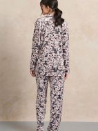 Εικόνα της Jeannette Λαδί Πυζάμα Κουμπωτή Βελούδο (7945)