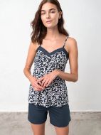 Εικόνα της Vamp Καλοκαιρινό Γυναικείο Σετ Πιτζάμας Πολύχρωμο 18173 18173