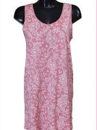 Εικόνα της Noidinotte Καλοκαιρινό Βαμβακερό Γυναικείο Νυχτικό Σάπιο Μήλο LA3242