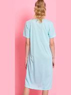 Εικόνα της Jeannette Lingerie Βαμβακερό Καλοκαιρινό Γυναικείο Νυχτικό Βεραμάν 7823