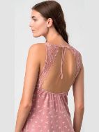 Εικόνα της Vamp Καλοκαιρινό Γυναικείο Νυχτικό Ροζ 18807