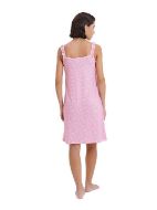 Εικόνα της Odyssey Καλοκαιρινό Βαμβακερό Γυναικείο Νυχτικό Ροζ 4241