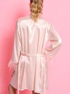 Εικόνα της Jeannette Lingerie Καλοκαιρινή Νυφική Γυναικεία Ρόμπα με Νυχτικό Σομον 7801