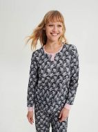 Εικόνα της Vamp Χειμερινό Γυναικείο Σετ Πιτζάμας Γκρι 19465