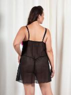 Εικόνα της Plus size νυχτικό & string.