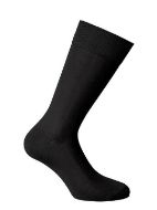 Εικόνα της Walk Bamboo Ανδρικές Κάλτσες Μαύρες Χωρίς Λάστιχο.
