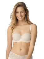 Εικόνα της Triumph Vivid Spotlight Strapless Balconette Μπεζ Σουτιέν χωρίς Ενίσχυση 10210631-00DL