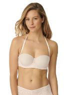 Εικόνα της Triumph Vivid Spotlight Strapless Balconette Μπεζ Σουτιέν χωρίς Ενίσχυση 10210631-00DL