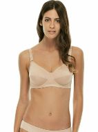 Εικόνα της Lovable μπεζ σουτιέν χωρίς μπανέλα, χωρίς επένδυση.