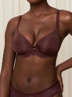 Εικόνα της Triumph Amourette Charm WHP01 Σοκολά σουτιέν με μπανέλα και ελαφριά επένδυση.