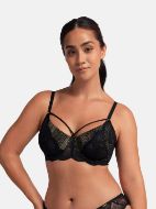 Εικόνα της Dorina Bailey Μαύρο/Χρυσό Σουτιέν Με Μπανέλες.