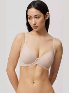 Εικόνα της Ysabel Mora Beige Σουτιέν με Ελαφριά Ενίσχυση & Μπανέλες 10038