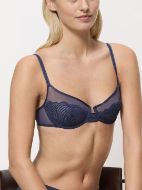 Εικόνα της Triumph Delightful Spotlight W Μωβ Σκούρο Σουτιέν Με Δαντέλα & Μπανέλες.