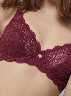 Εικόνα της Triumph Amourette 300 W Μπορντό Σουτιέν Με Μπανέλα Χωρίς Ενίσχυση.