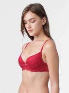 Εικόνα της Dorina Esme Plunge 3/4 Cup Red Bra.