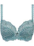 Εικόνα της Bestform σμαραγδί σουτίεν με δαντέλα & μπανέλα.