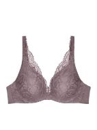 Εικόνα της Triumph Pigeon Grey Body Make-Up Illusion Lace WP Σουτιέν με Μπανέλες 10219710-3091