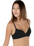 Εικόνα της Dorina Μαύρο σουτιέν χωρίς μπανέλα, με ενίσχυση.