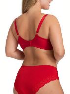 Εικόνα της Dorina Lianne Demi κόκκινο με δαντέλα.