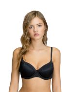 Εικόνα της Gisela 1/0333 Μαύρο Σουτιέν με Ελαφριά Ενίσχυση