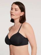 Εικόνα της Bestform μαύρο σουτιέν χωρίς μπανέλα, με ελαφριά επένδυση.